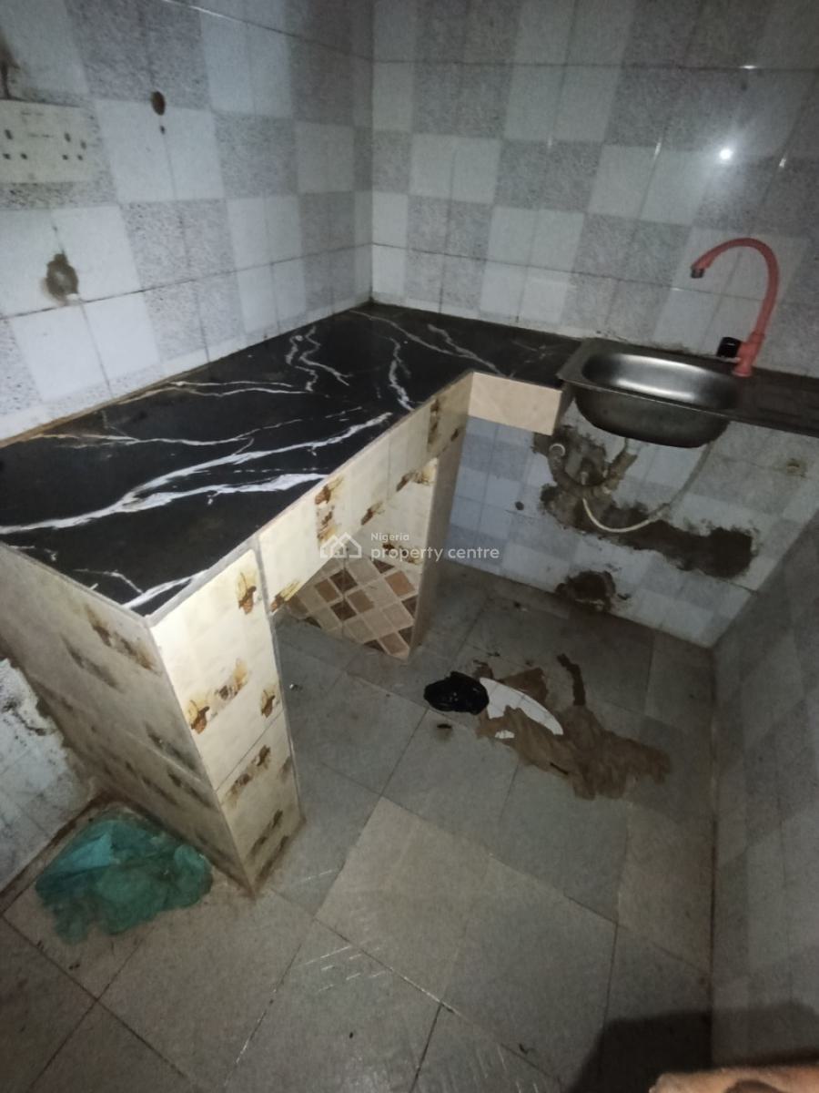 Clean Mini Flat All Tiles Floor No Landlord Big Compound Fence Gate Wa, Itele Ogun State Close to Ayobo Lagos, Ado-odo/ota, Ogun, Mini Flat (room and Parlour) for Rent