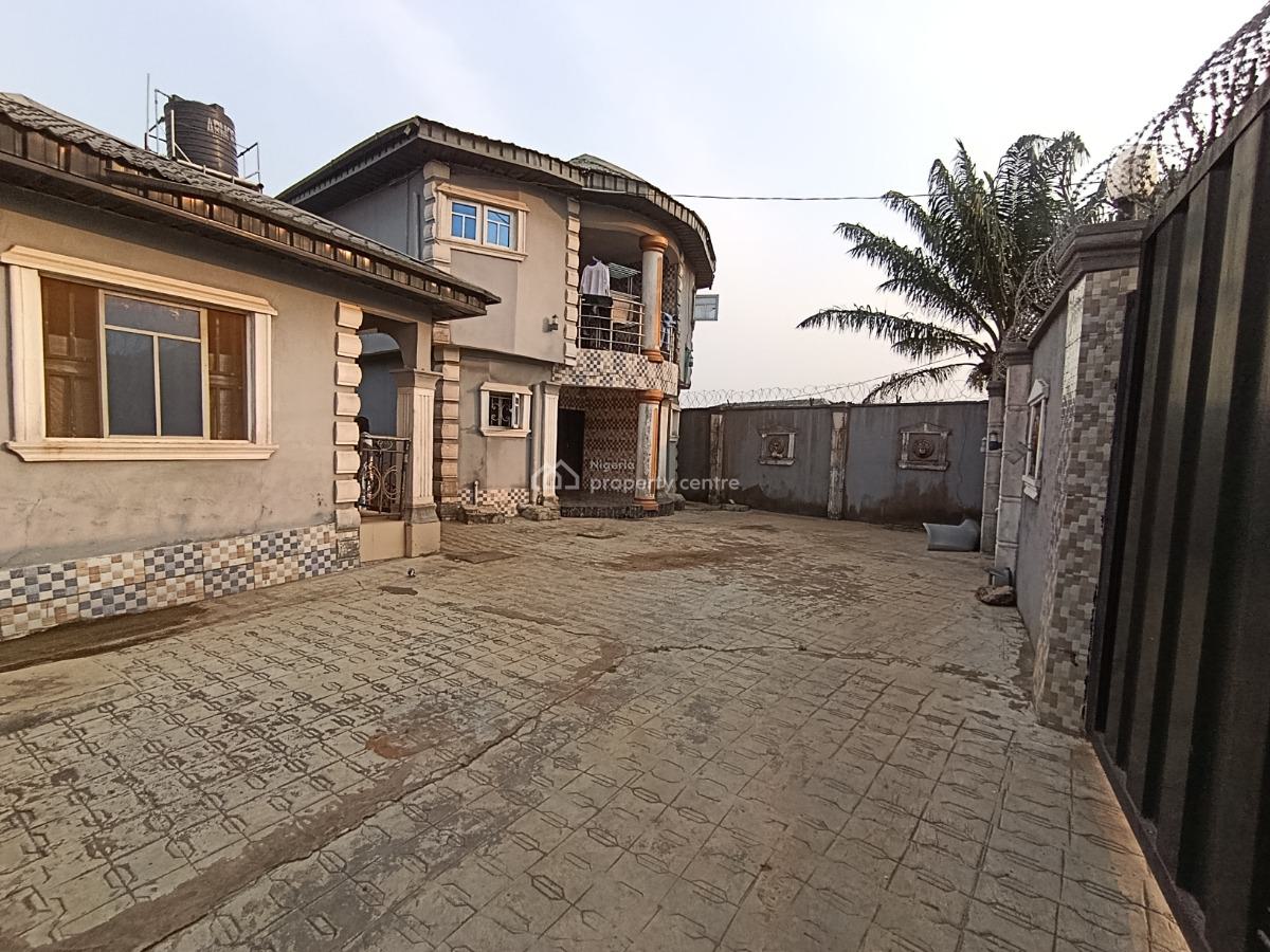 Clean Mini Flat All Tiles Floor No Landlord Big Compound Fence Gate Wa, Itele Ogun State Close to Ayobo Lagos, Ado-odo/ota, Ogun, Mini Flat (room and Parlour) for Rent