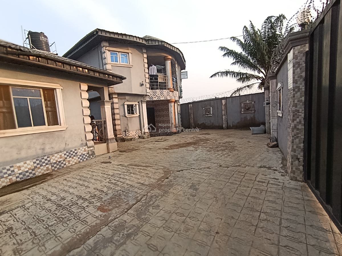 Clean Mini Flat All Tiles Floor No Landlord Big Compound Fence Gate Wa, Itele Ogun State Close to Ayobo Lagos, Ado-odo/ota, Ogun, Mini Flat (room and Parlour) for Rent