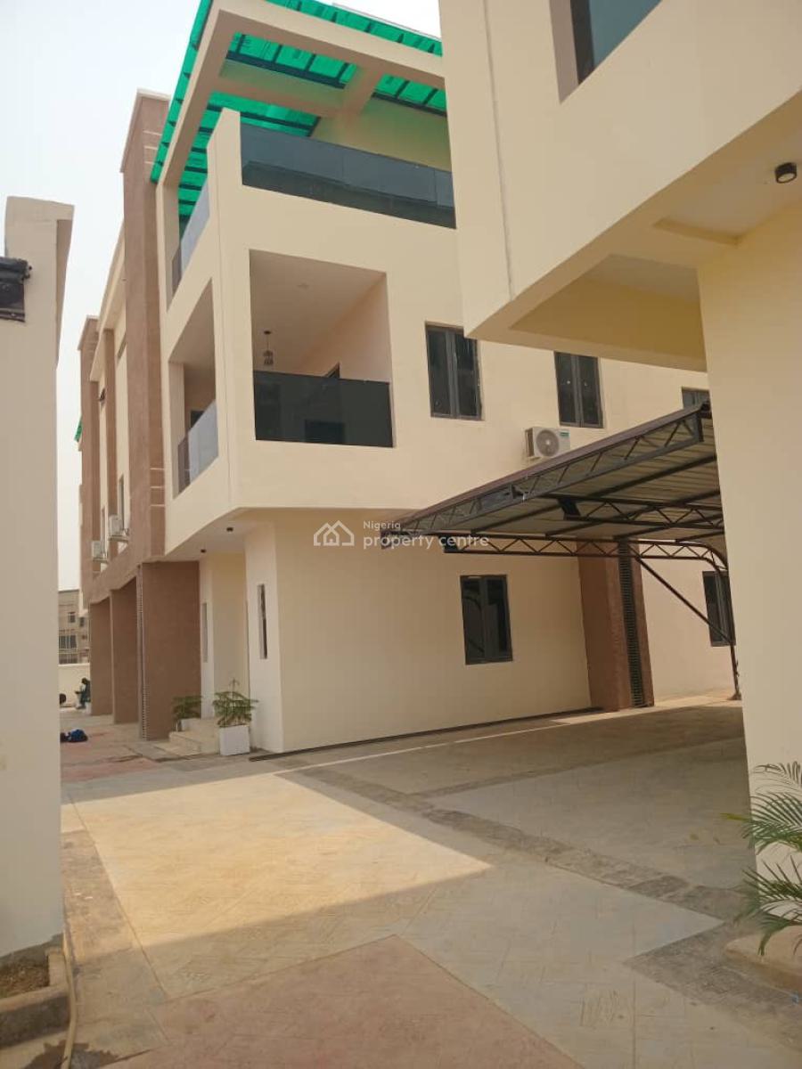 Well Serviced 5 Bedroom Terrace Duplex with a Bq, Katampe Main, Katampe, Abuja, Terraced Duplex for Rent