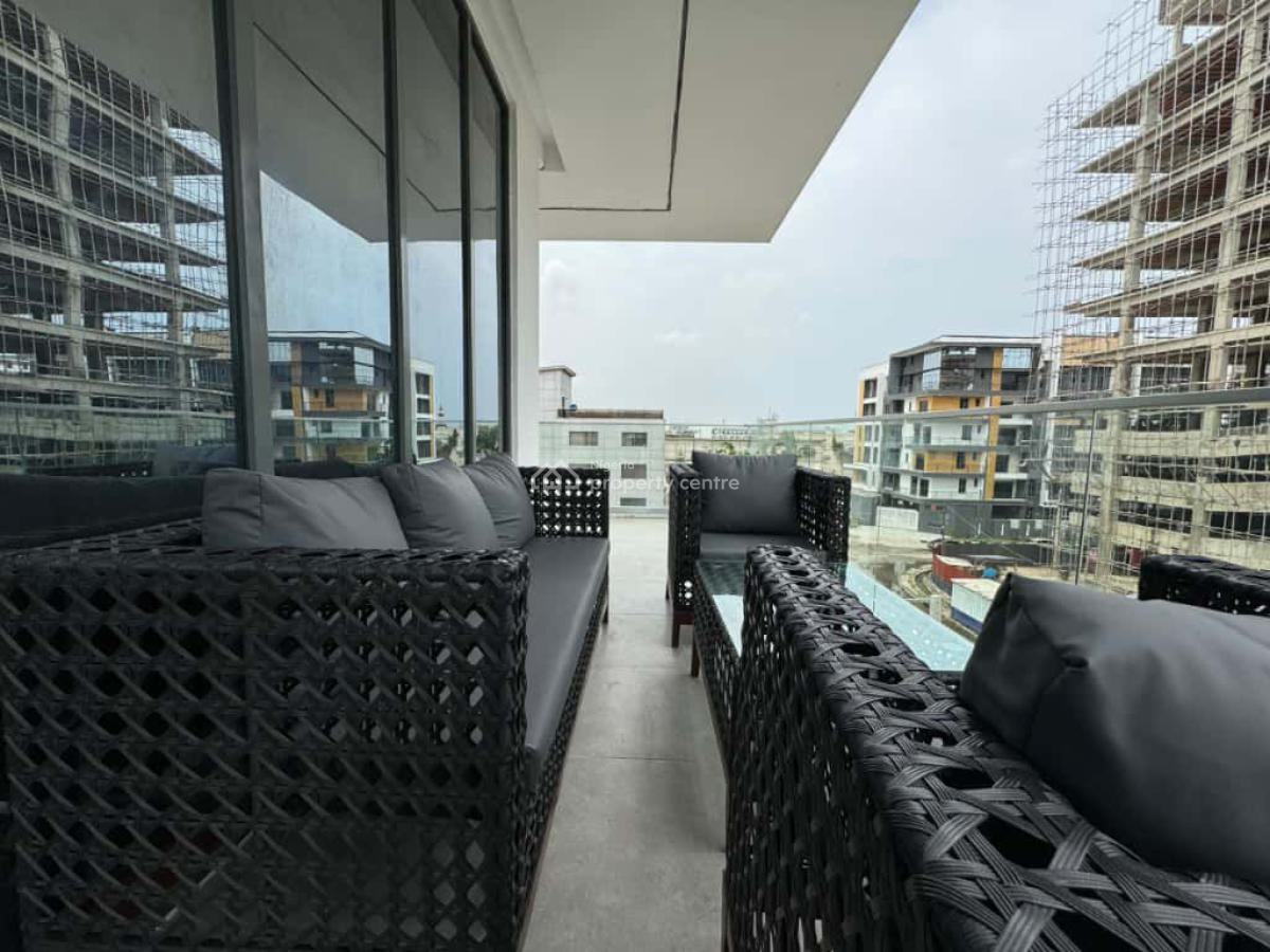 Luxury and Spacious 2 Bedroom Maisonette with 2 Furnished Balconies,ps, Lekki Phase 1, Lekki, Lagos, Flat / Apartment Short Let