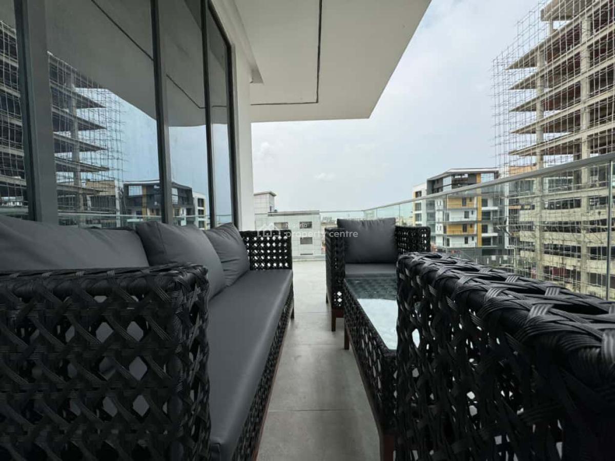 Luxury and Spacious 2 Bedroom Maisonette with 2 Furnished Balconies,ps, Lekki Phase 1, Lekki, Lagos, Flat / Apartment Short Let