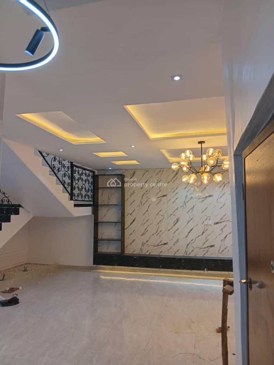 Newly Built 4bedroom Fully Detached with a Room Self Con Bq in Ogidan, Ogidan, Sangotedo, Ajah, Lagos, House for Sale