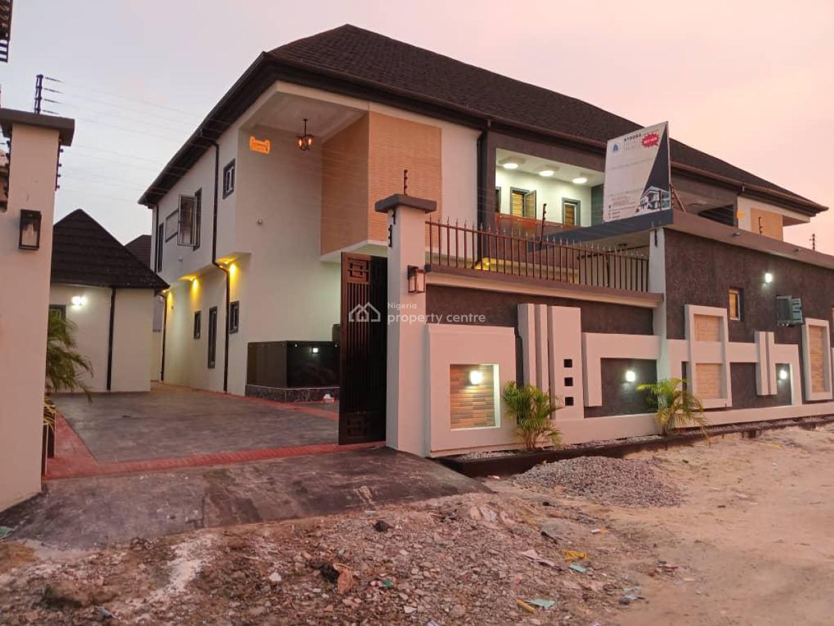 Newly Built 4bedroom Fully Detached with a Room Self Con Bq in Ogidan, Ogidan, Sangotedo, Ajah, Lagos, House for Sale