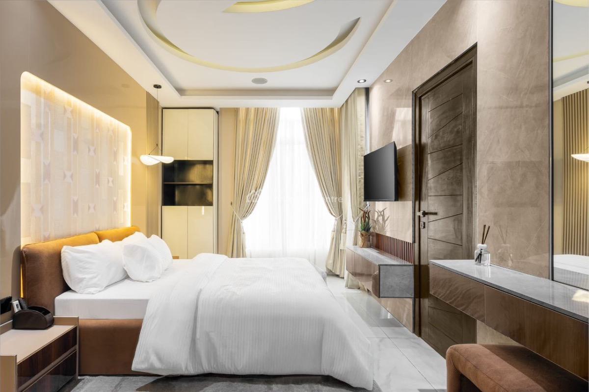 Top Luxury 3 Bedroom Apartment with Cinema,pool and Gym, Banana Island Road, Ikoyi, Lagos, Flat / Apartment Short Let