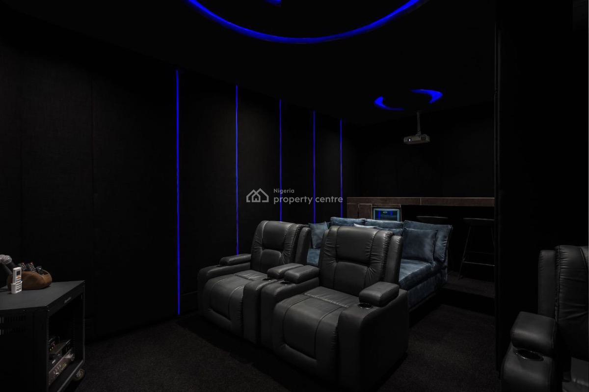 Top Luxury 3 Bedroom Apartment with Cinema,pool and Gym, Banana Island Road, Ikoyi, Lagos, Flat / Apartment Short Let