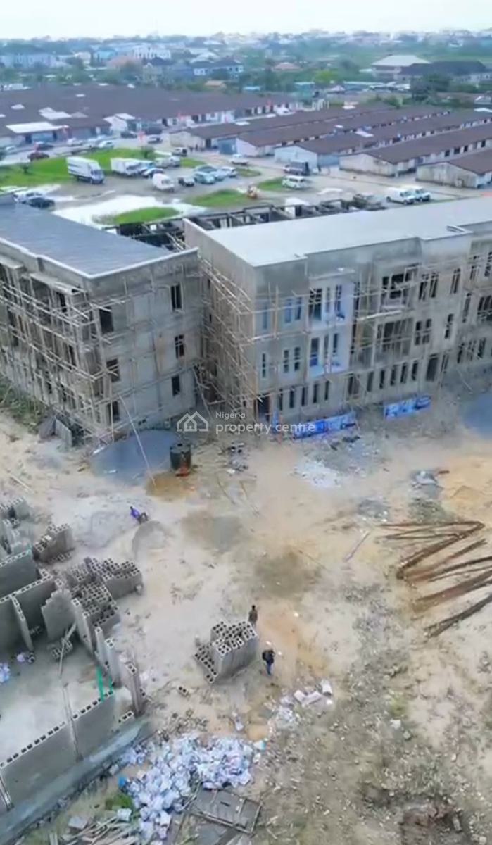 Smart Luxury 3 Bedrooms Terrace Serviced Duplex & Flat Apartment, Wisdom Court, Ajah, Lagos, Terraced Duplex for Sale