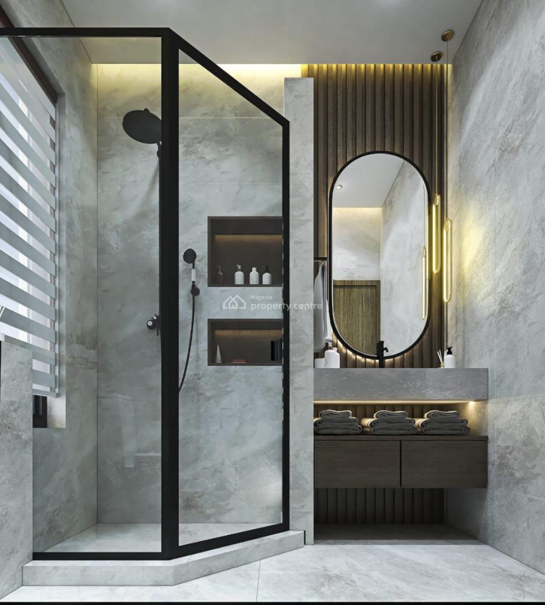 Smart Luxury 3 Bedrooms Terrace Serviced Duplex & Flat Apartment, Wisdom Court, Ajah, Lagos, Terraced Duplex for Sale