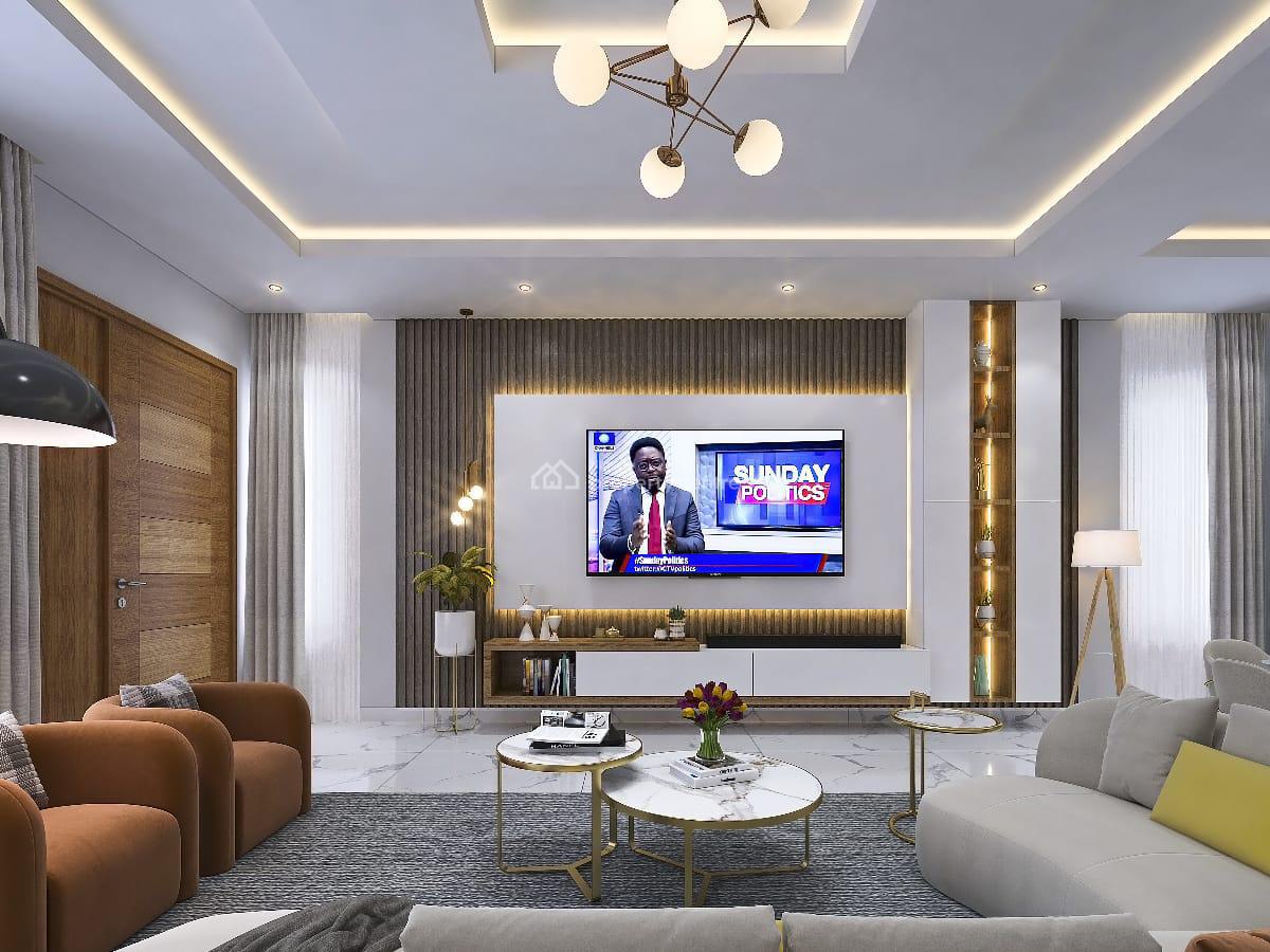 Smart Luxury 3 Bedrooms Terrace Serviced Duplex & Flat Apartment, Wisdom Court, Ajah, Lagos, Terraced Duplex for Sale