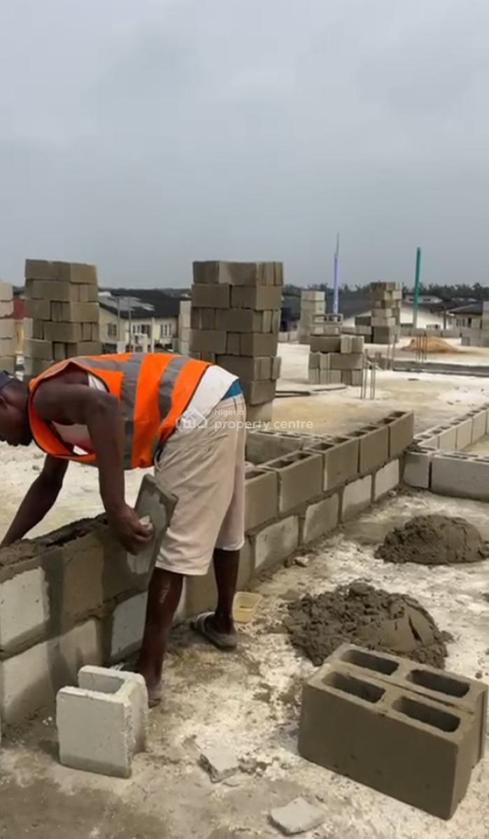 Smart Luxury 3 Bedrooms Terrace Serviced Duplex & Flat Apartment, Wisdom Court, Ajah, Lagos, Terraced Duplex for Sale