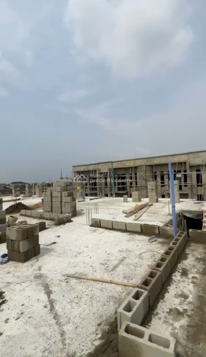 Smart Luxury 3 Bedrooms Terrace Serviced Duplex & Flat Apartment, Wisdom Court, Ajah, Lagos, Terraced Duplex for Sale