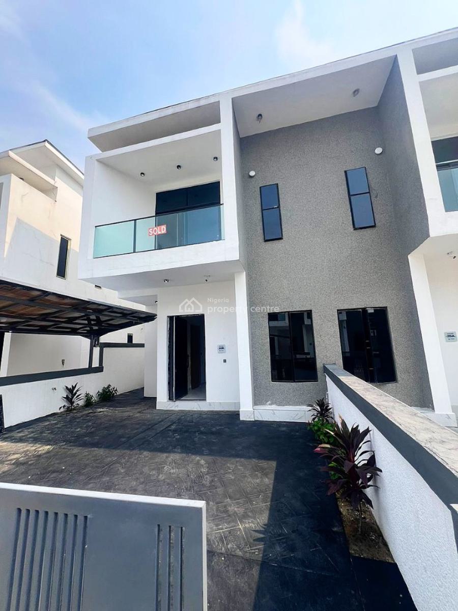 Well-designed 4-bedroom Semi-detached Duplex with Bq, Orchid, Lekki, Lagos, Semi-detached Duplex for Rent