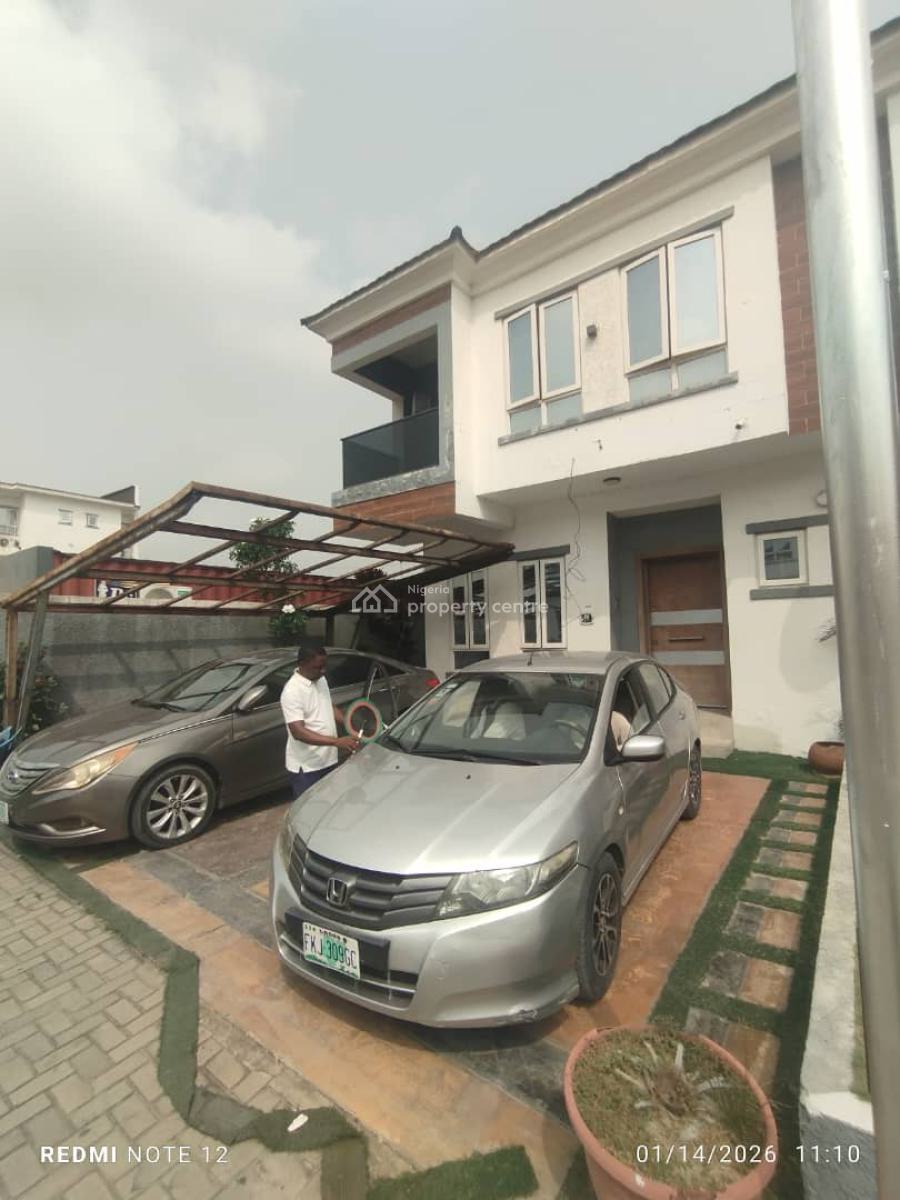 Spacious 4 Bedrooms Semi Detached Duplex with Boyz Quarter, Victoria Bay 3 Off Nike Art Gallery, Ikate, Lekki, Lagos, Semi-detached Duplex for Rent