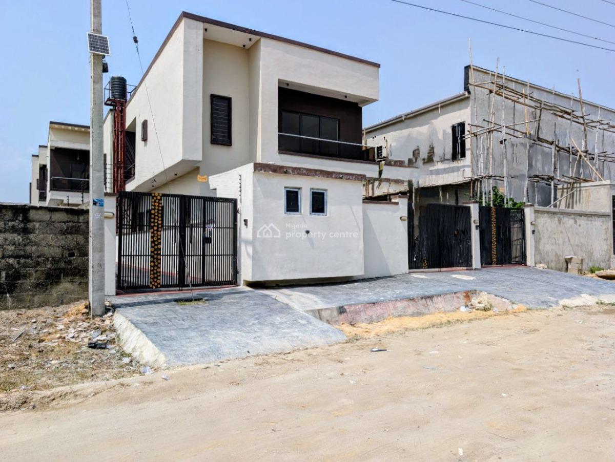 4 Bed Detached with a Bq&gatehouse in a Gated Estate, Pepperoni Bustop, Abraham Adesanya, Ajah, Lagos, Detached Duplex for Sale