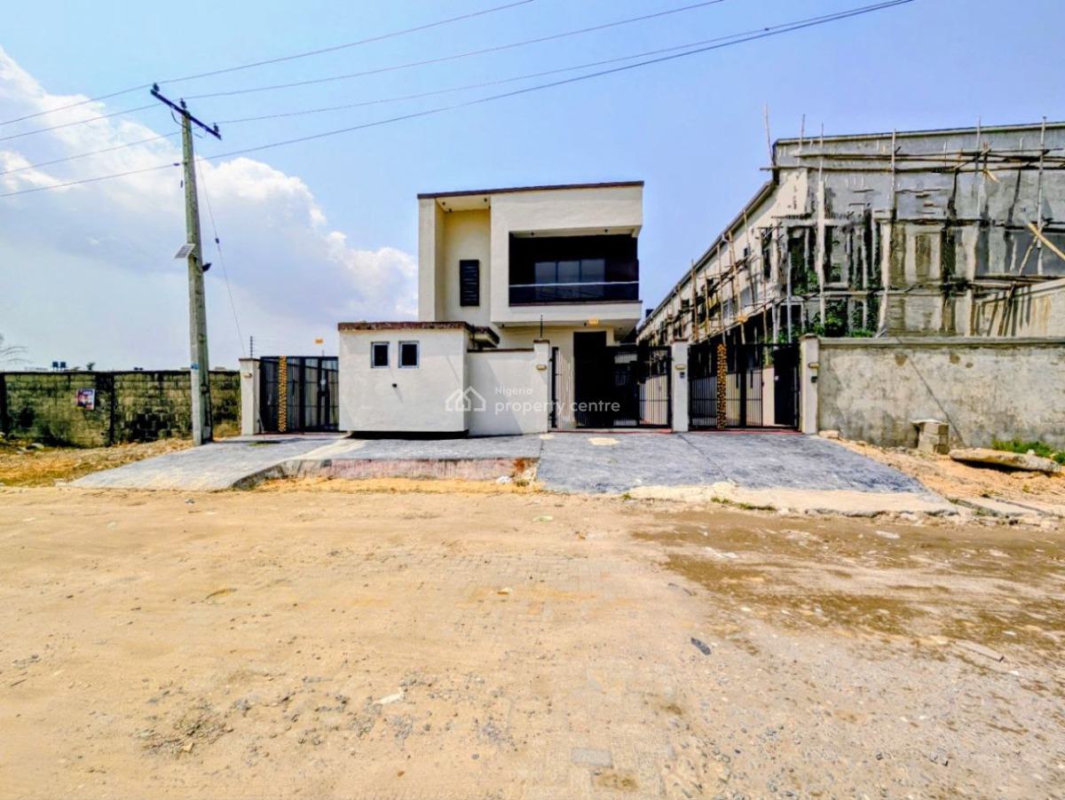 4 Bed Detached with a Bq&gatehouse in a Gated Estate, Pepperoni Bustop, Abraham Adesanya, Ajah, Lagos, Detached Duplex for Sale