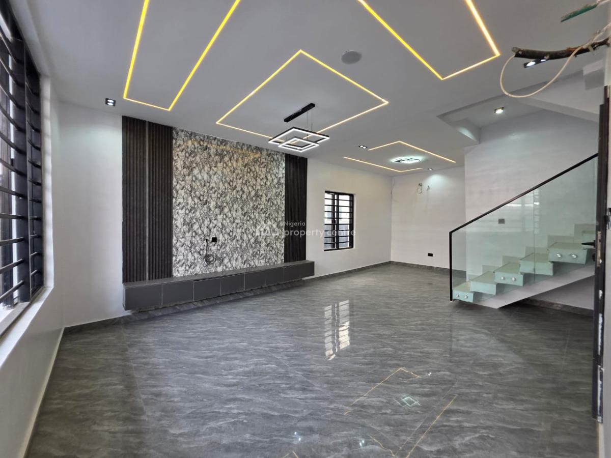 Luxury 4 Bedroom Duplex with Excellent Facilities, Chevron Estate, Lagos, Lekki, Lagos, Semi-detached Duplex for Sale
