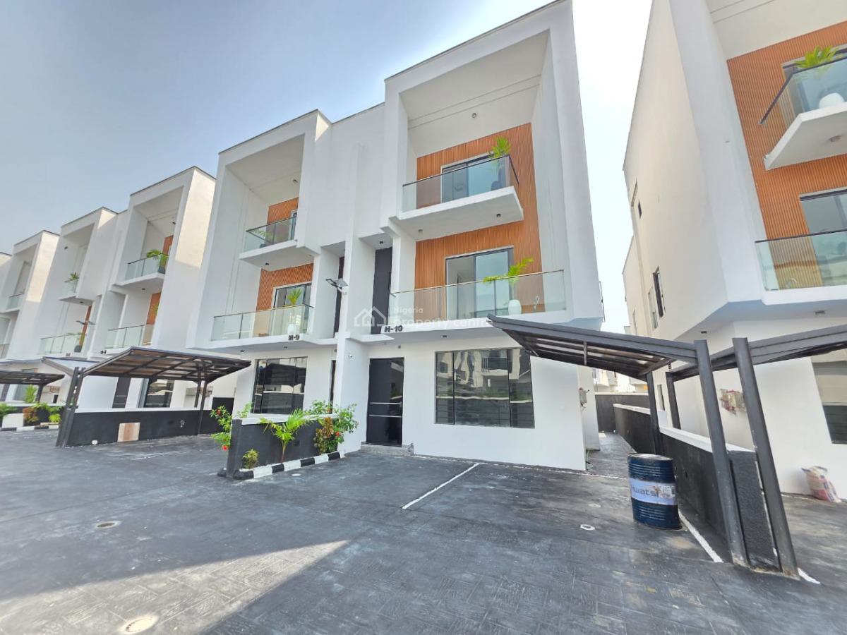 Luxury 4 Bedroom Duplex with Excellent Facilities, Chevron Estate, Lagos, Lekki, Lagos, Semi-detached Duplex for Sale