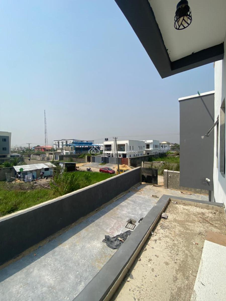 Tastefully Built 4 Bedroom Terrace with Bq, Mobil Road, Ajah, Lagos, Terraced Duplex for Sale