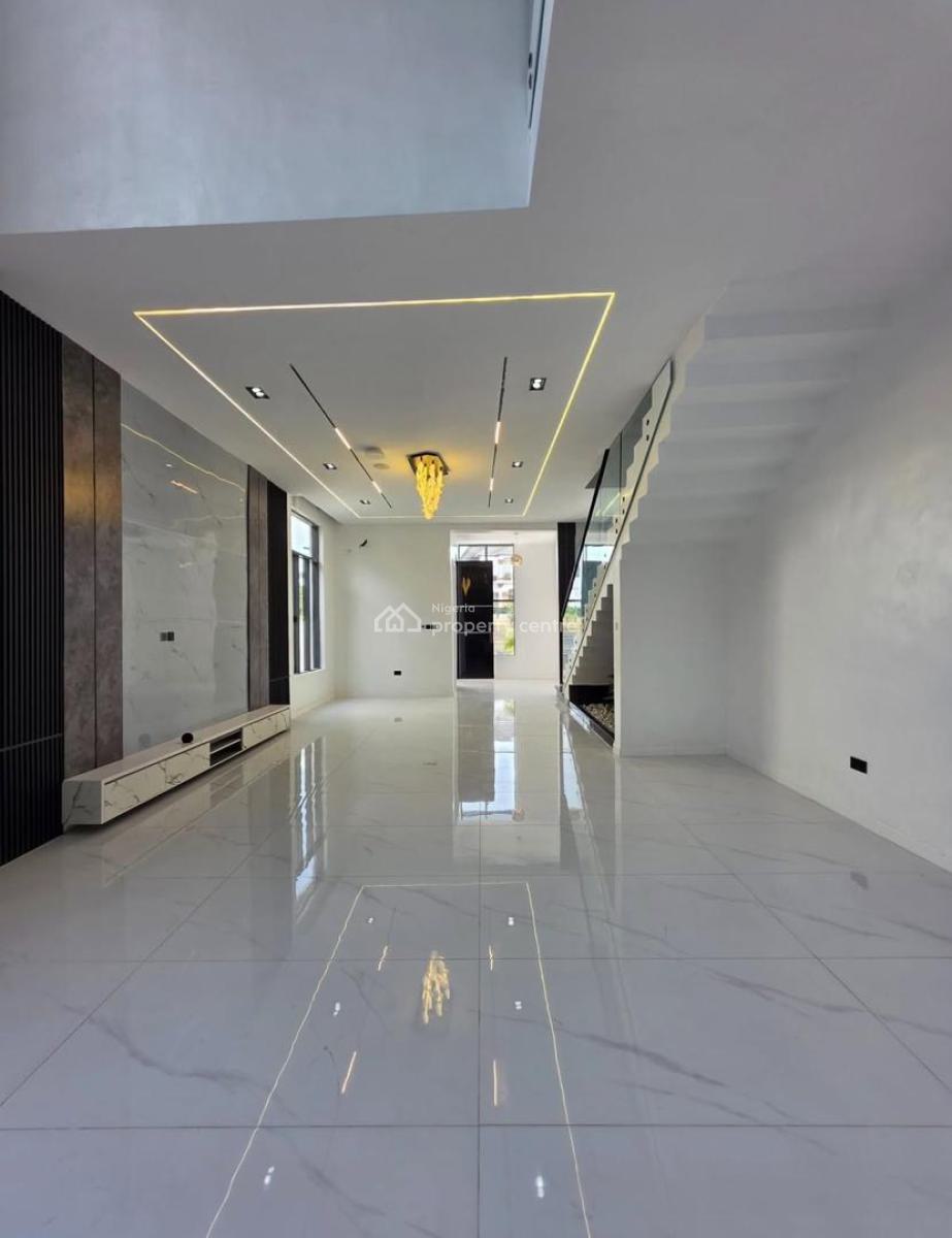 Wonderfully Finished 5 Bedroom Detached Home with Bq, Cinema, Chevron, Lekki, Lagos, Detached Duplex for Sale