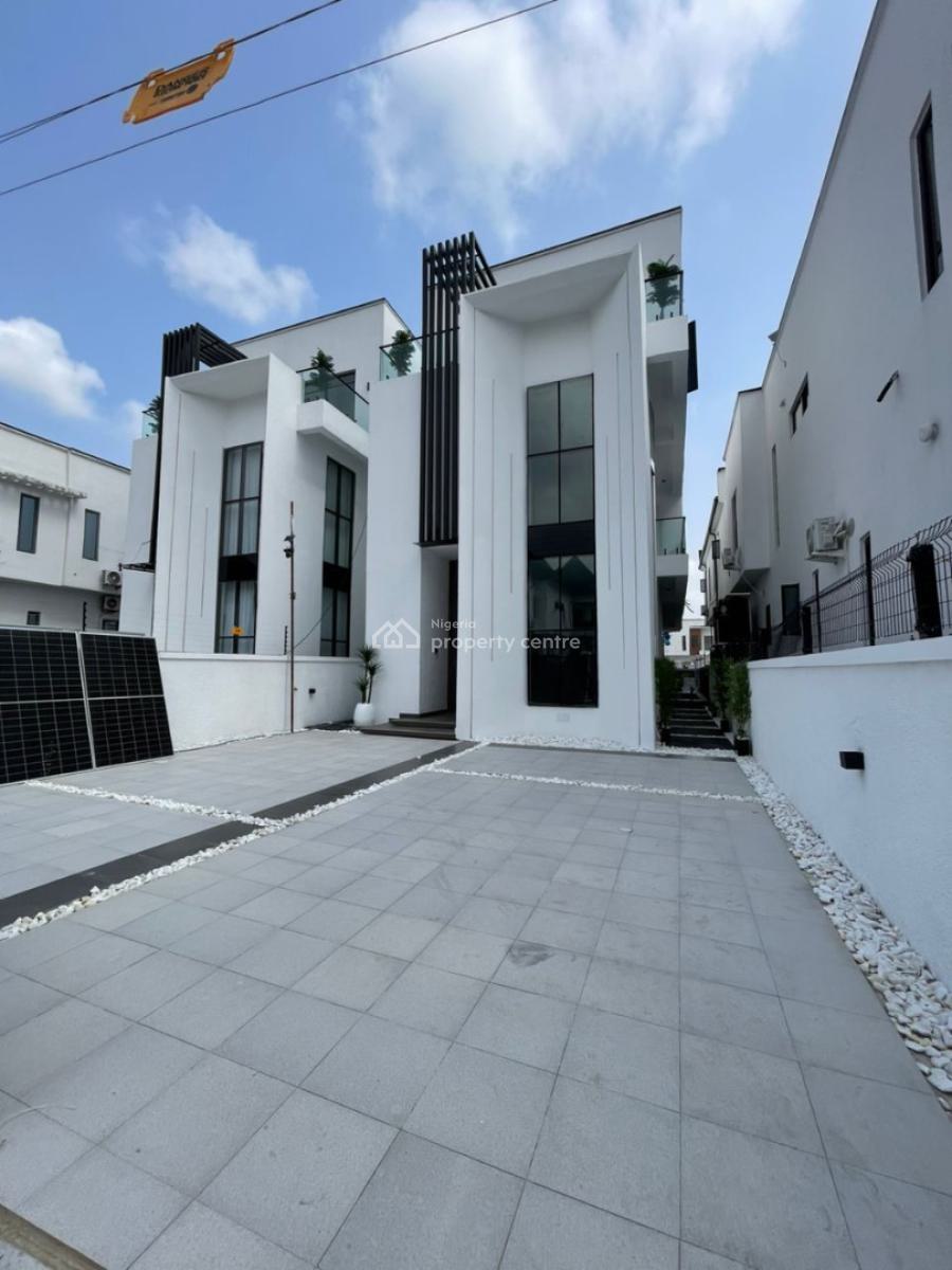 Executive Luxury Finished 5 Bedroom Detached Home with Bq, Cinema, Chevron Toll Gate Lekki, Lekki, Lagos, Detached Duplex for Sale
