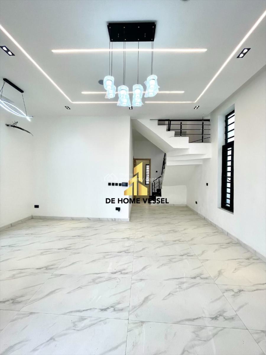 Decently Designed 4 Bed Semi-detached Luxury Home with Bq, Ajah, Lekki, Lagos, Semi-detached Duplex for Sale