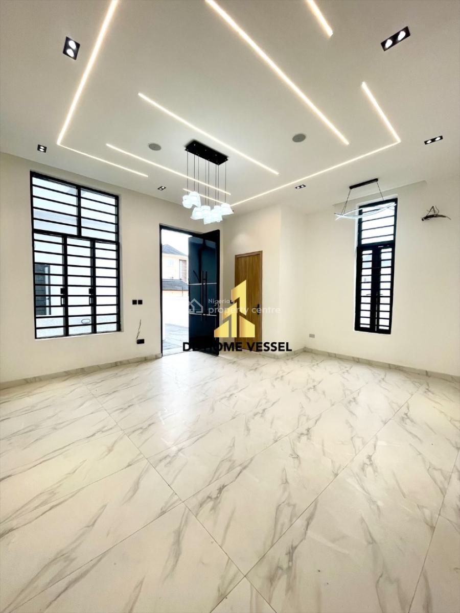 Decently Designed 4 Bed Semi-detached Luxury Home with Bq, Ajah, Lekki, Lagos, Semi-detached Duplex for Sale