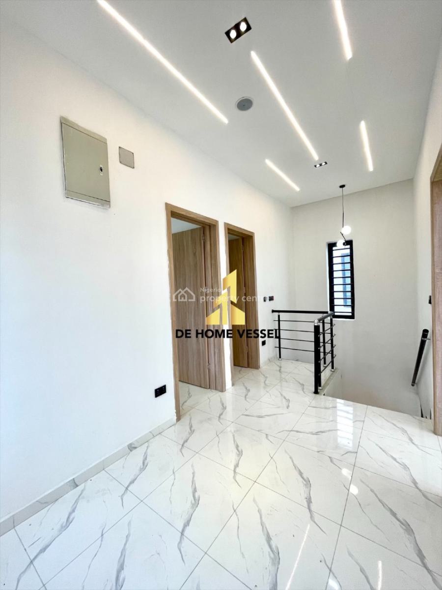 Decently Designed 4 Bed Semi-detached Luxury Home with Bq, Ajah, Lekki, Lagos, Semi-detached Duplex for Sale