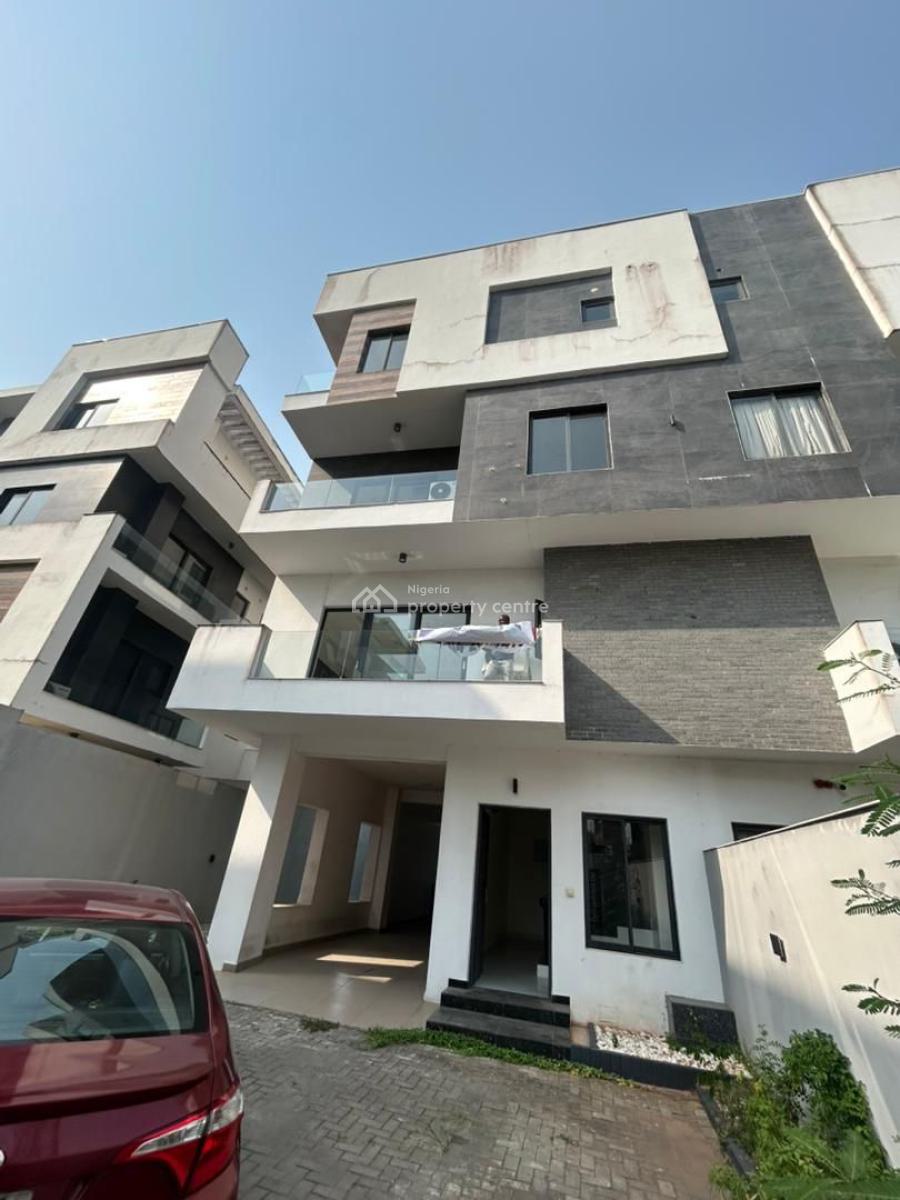 Luxury 5bedrooms Semi Detached Duplex with Elevator and Cenima, Banana Island, Ikoyi, Lagos, Detached Duplex for Rent