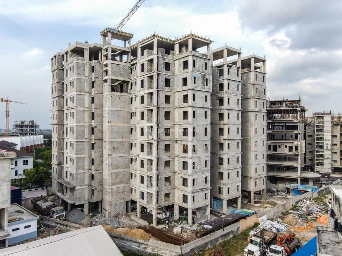 2 Bedroom High Rise Apartments with Bq, Periwinkle Lifestyle Estate, Lekki Phase 1, Lekki, Lagos, Flat / Apartment for Sale