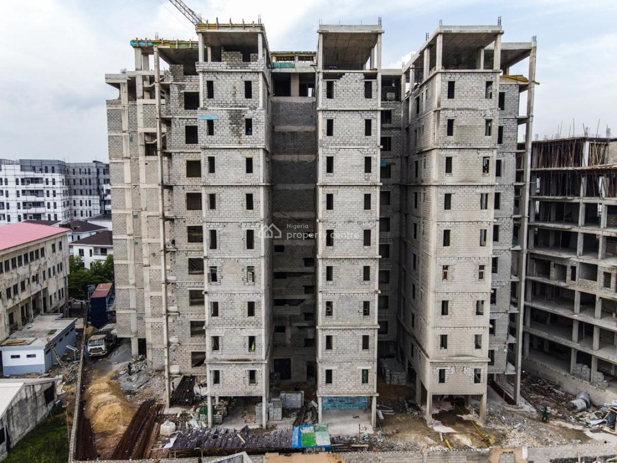 2 Bedroom High Rise Apartments with Bq, Periwinkle Lifestyle Estate, Lekki Phase 1, Lekki, Lagos, Flat / Apartment for Sale