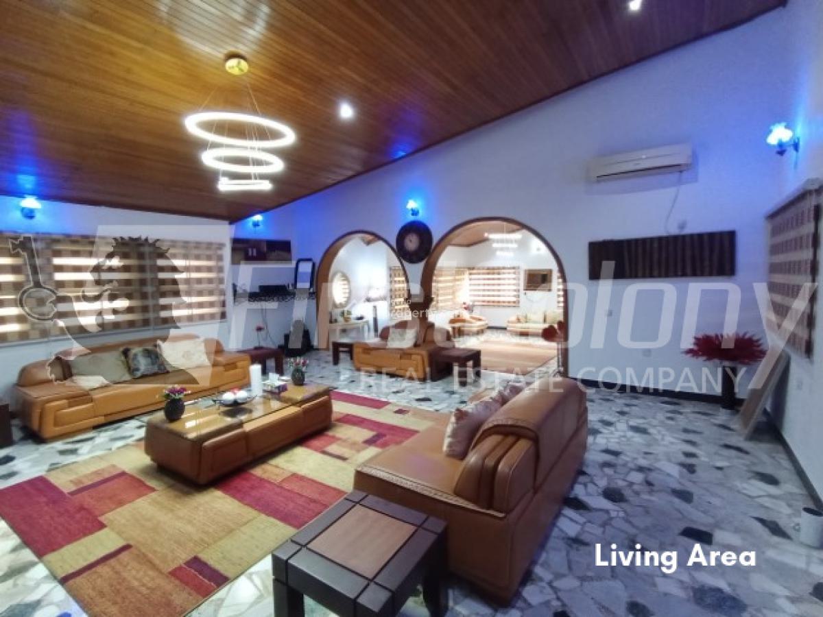 Ambassadorial 6 Bedroom Detached Edifice (with Generous Green Area), Alimosho, Lagos, Detached Duplex for Sale