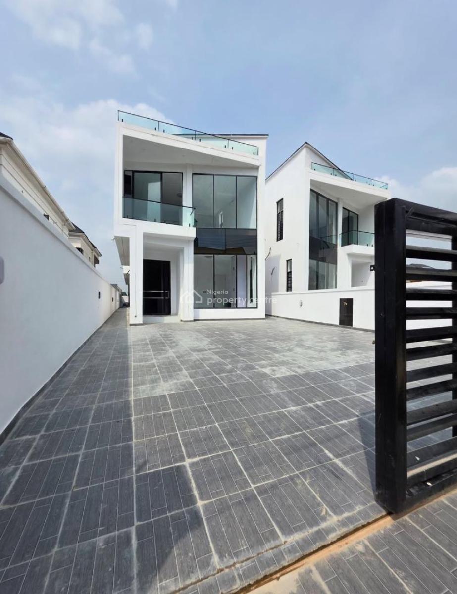 Alluringly Finished 5 Bedroom Detached Home with Bq & Swimming Pool, Second Toll Gate Lekki, Lekki, Lagos, Detached Duplex for Sale