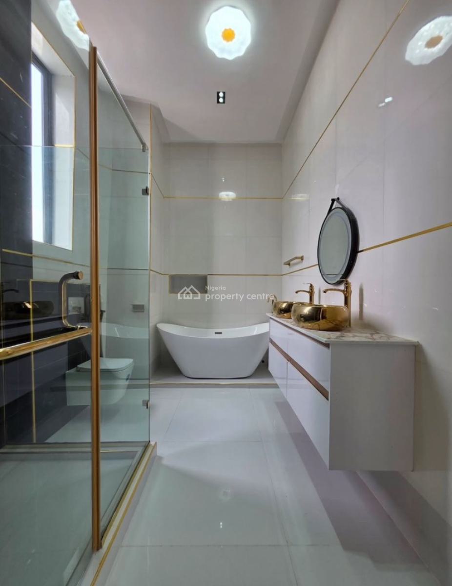 Beautifully Crafted Luxury 5 Bedroom Detached Home with Bq & Swimming, 2nd Toll Gate Lekki, Lekki, Lagos, Detached Duplex for Sale