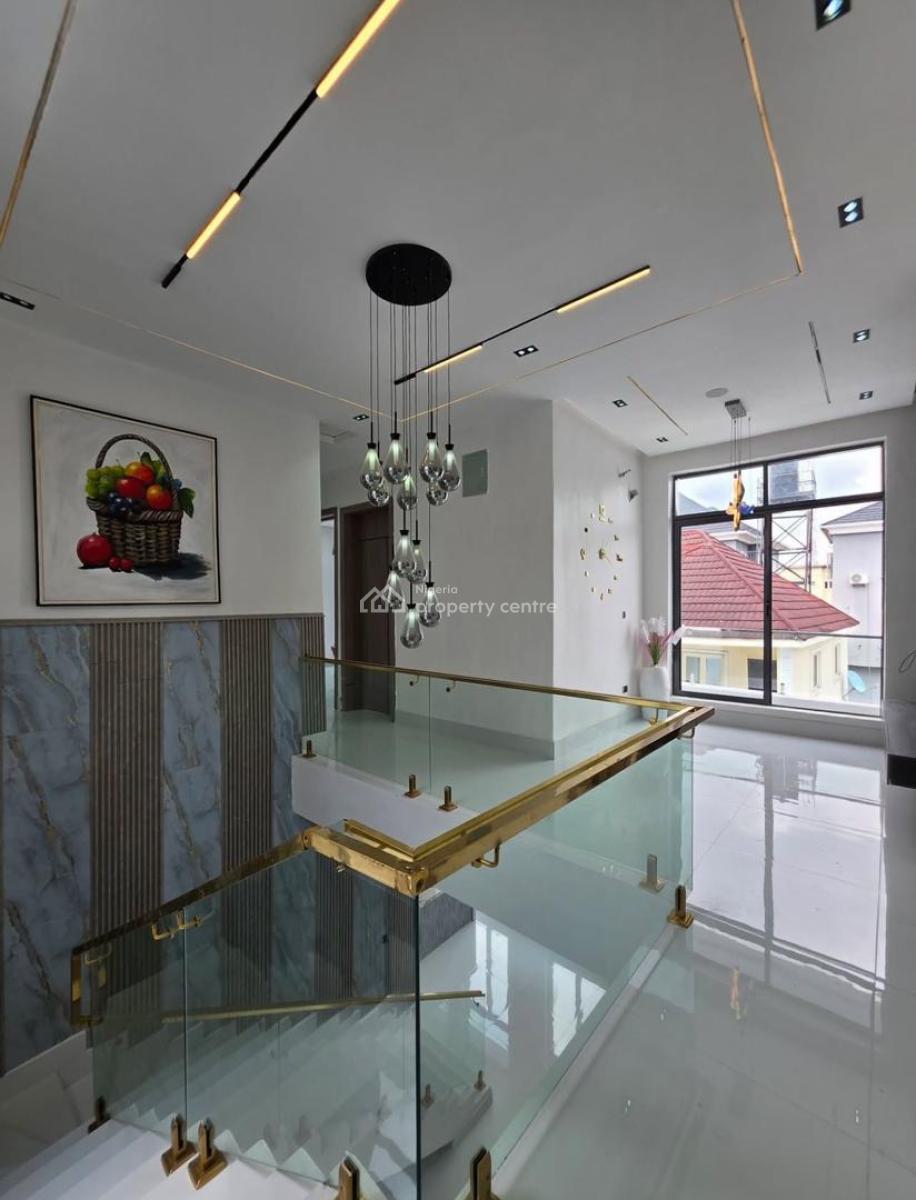 Beautifully Crafted Luxury 5 Bedroom Detached Home with Bq & Swimming, 2nd Toll Gate Lekki, Lekki, Lagos, Detached Duplex for Sale