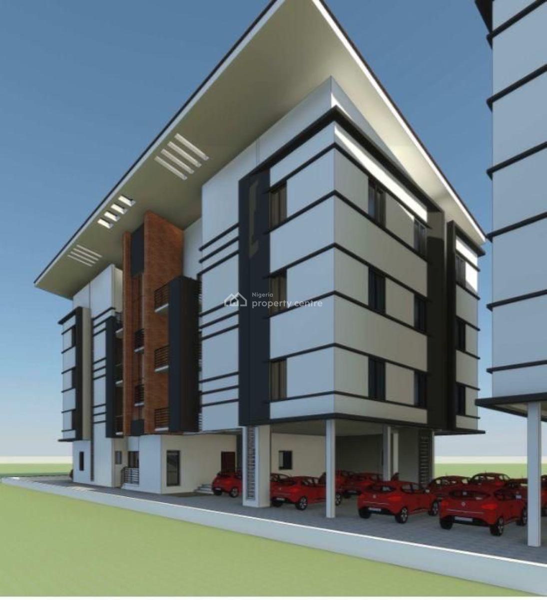 Newly Built 3 Bedroom Apartment with Bq, Ajao Estate,airport Road, Ikeja, Lagos, Block of Flats for Sale