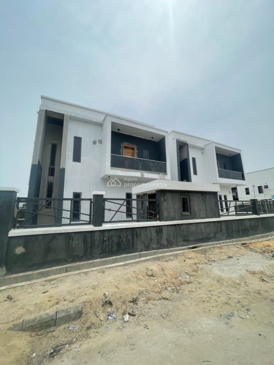 5brm Fully Detached House with Bq, Metro Home Estate. By General Paint. Ajah, Ajah, Lagos, Detached Duplex for Sale