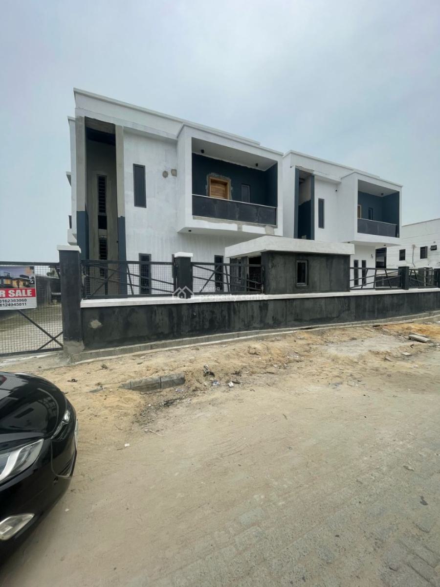 5brm Fully Detached House with Bq, Metro Home Estate. By General Paint. Ajah, Ajah, Lagos, Detached Duplex for Sale