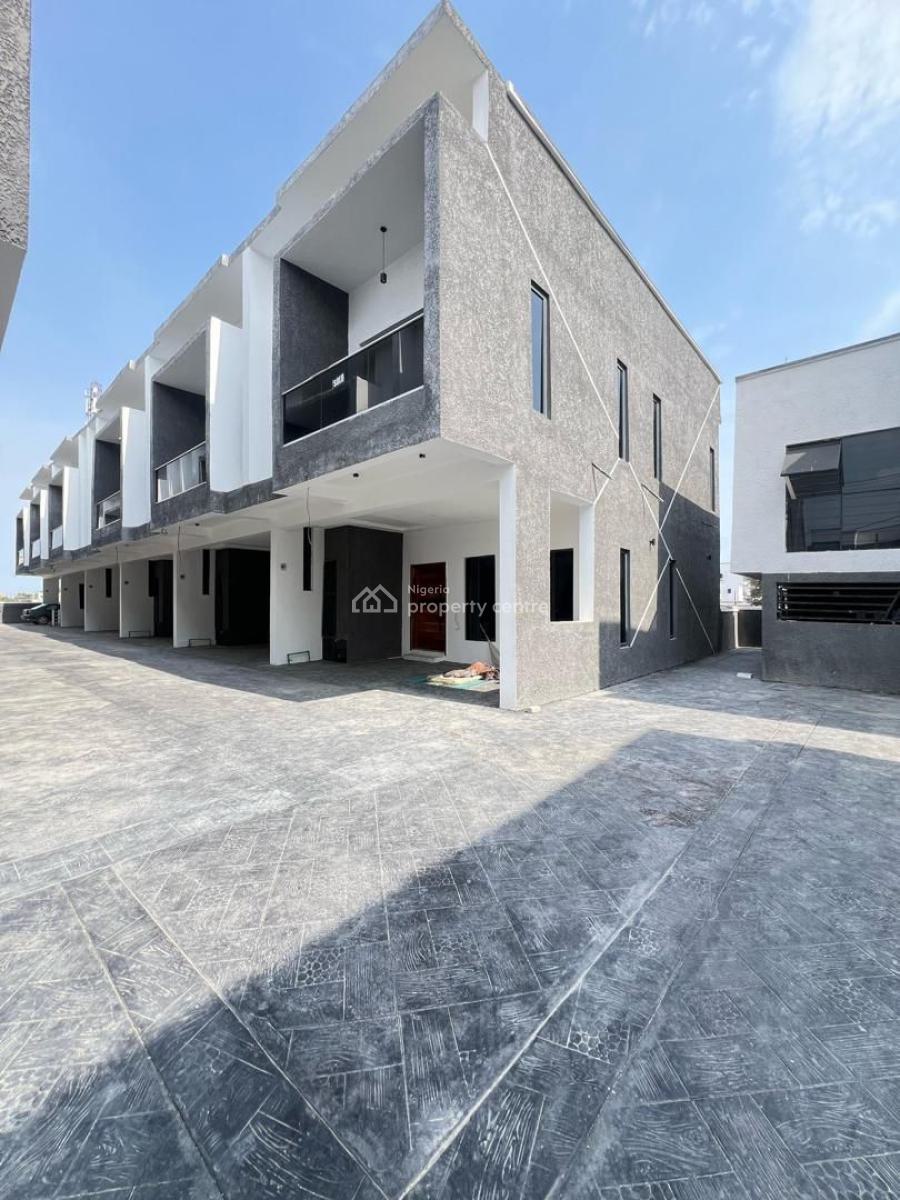 Luxury 4 Bedroom Terraced Duplex with Bq in a Serene Location., Ikota, Lekki, Lagos, Terraced Duplex for Sale