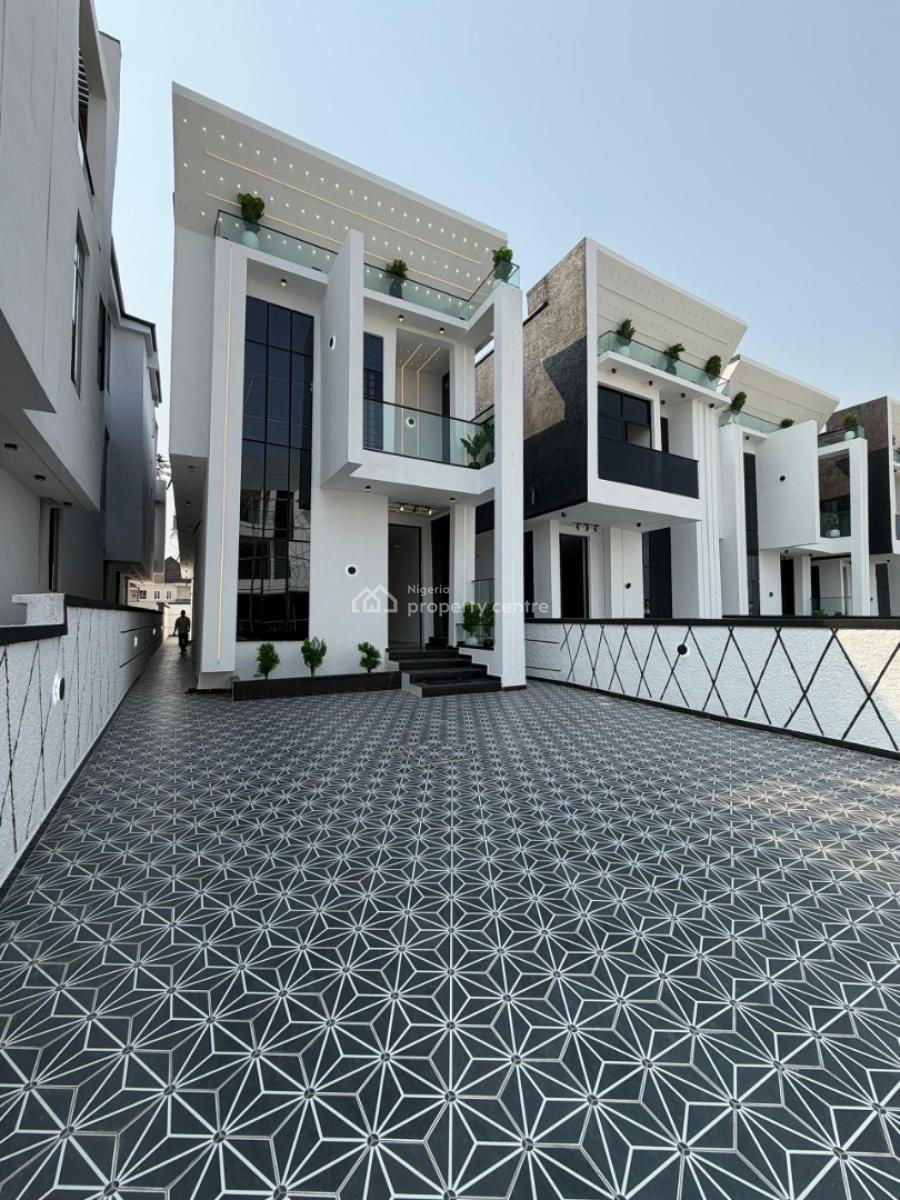 Luxurious 5 Bedroom Detached Duplex in a Secure Estate, Chevron, Lekki, Lagos, Detached Duplex for Sale