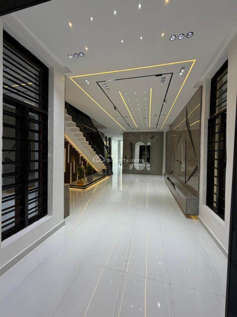 Luxurious 5 Bedroom Detached Duplex in a Secure Estate, Chevron, Lekki, Lagos, Detached Duplex for Sale