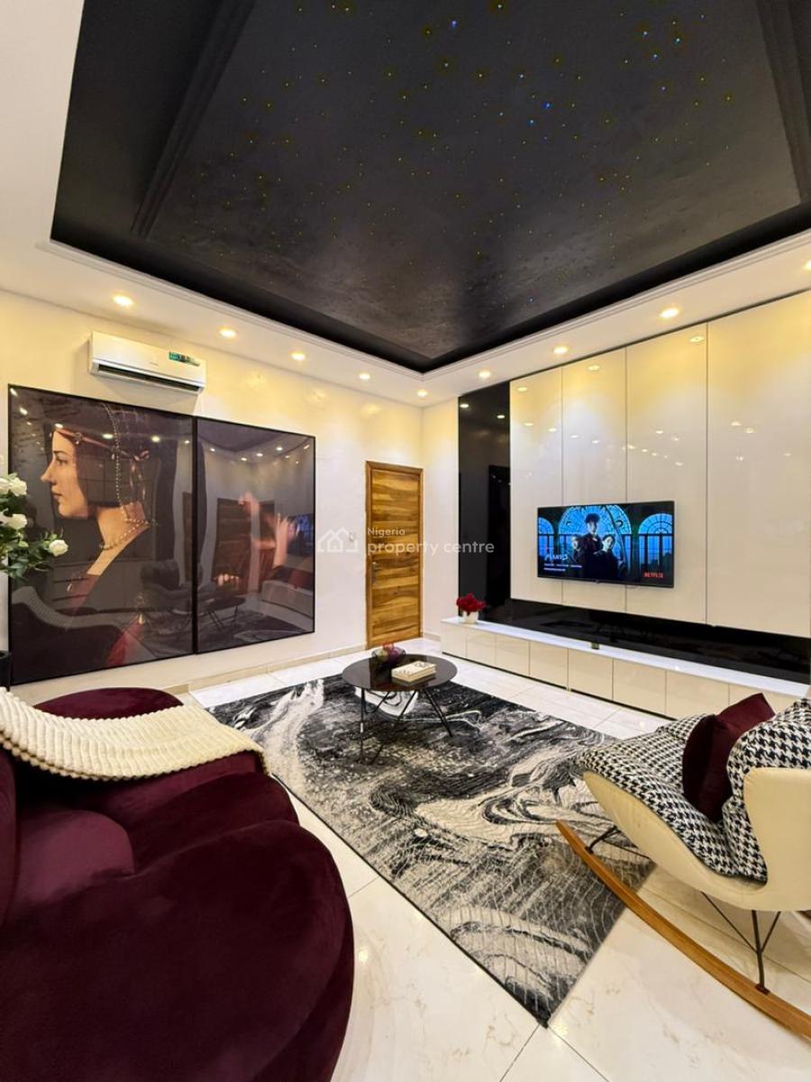 Beautifully Furnished One Bedroom Apartment, Osapa London, Lekki, Lagos, Flat / Apartment Short Let