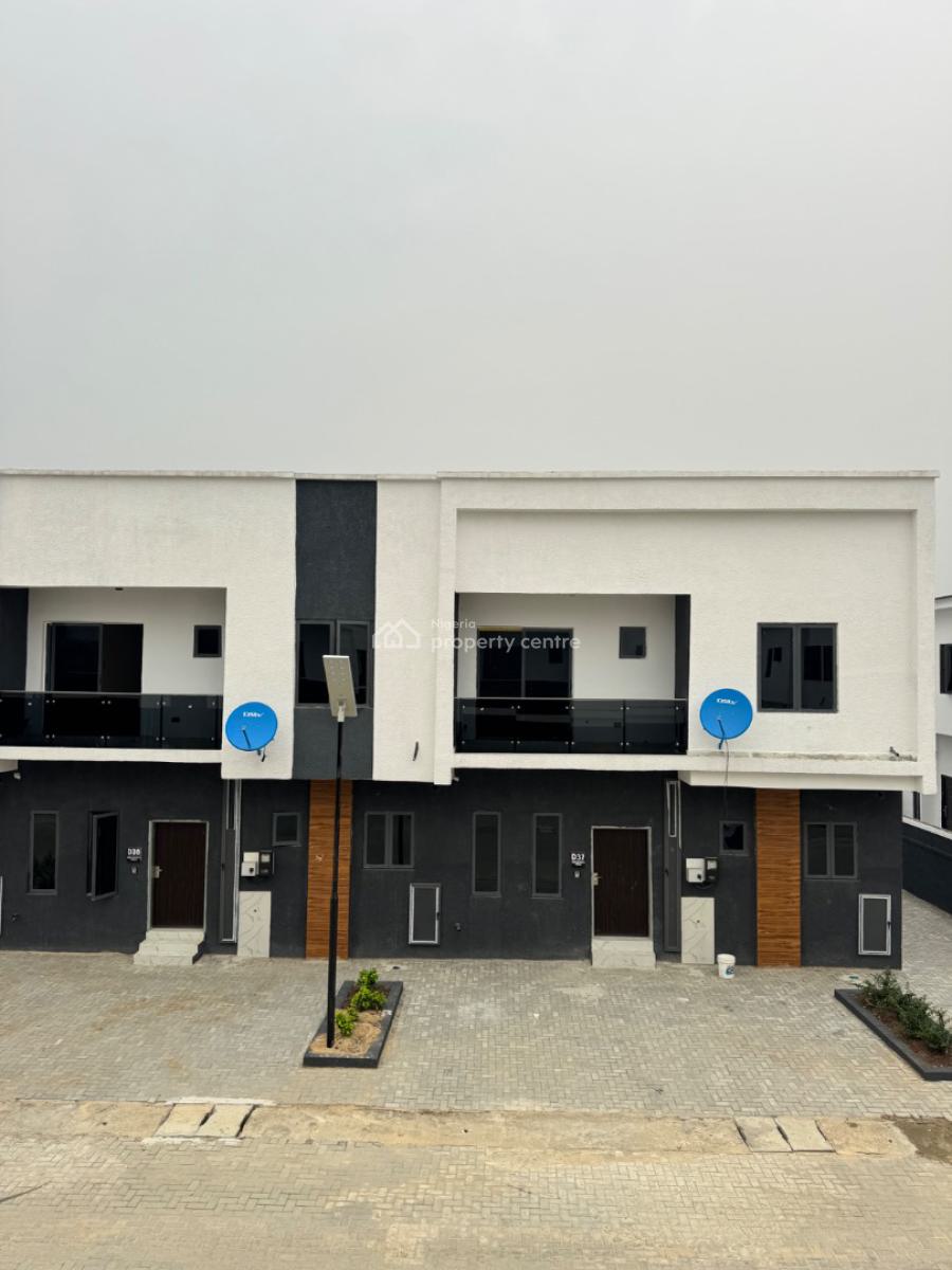 Beautiful 3bedroom Terrace in Secure Estate, Sangotedo, Ajah, Lagos, Terraced Duplex for Rent