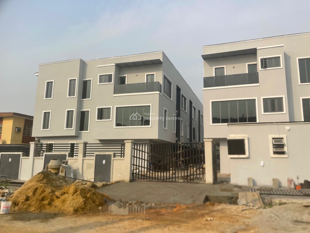 Service 4 Bedroom Terrace Duplex with a Bq, Ogba Ikeja Lagos, Ikeja, Lagos, Terraced Duplex for Sale