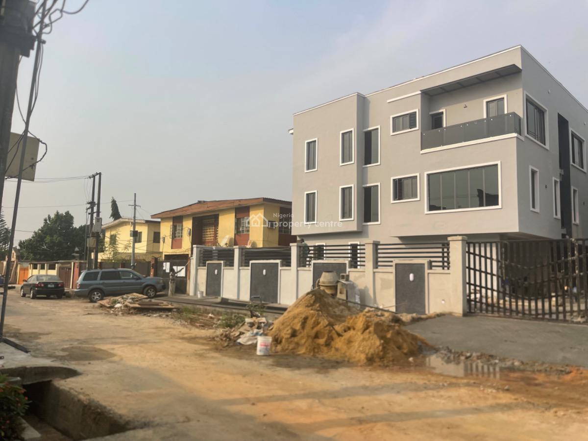 Service 4 Bedroom Terrace Duplex with a Bq, Ogba Ikeja Lagos, Ikeja, Lagos, Terraced Duplex for Sale
