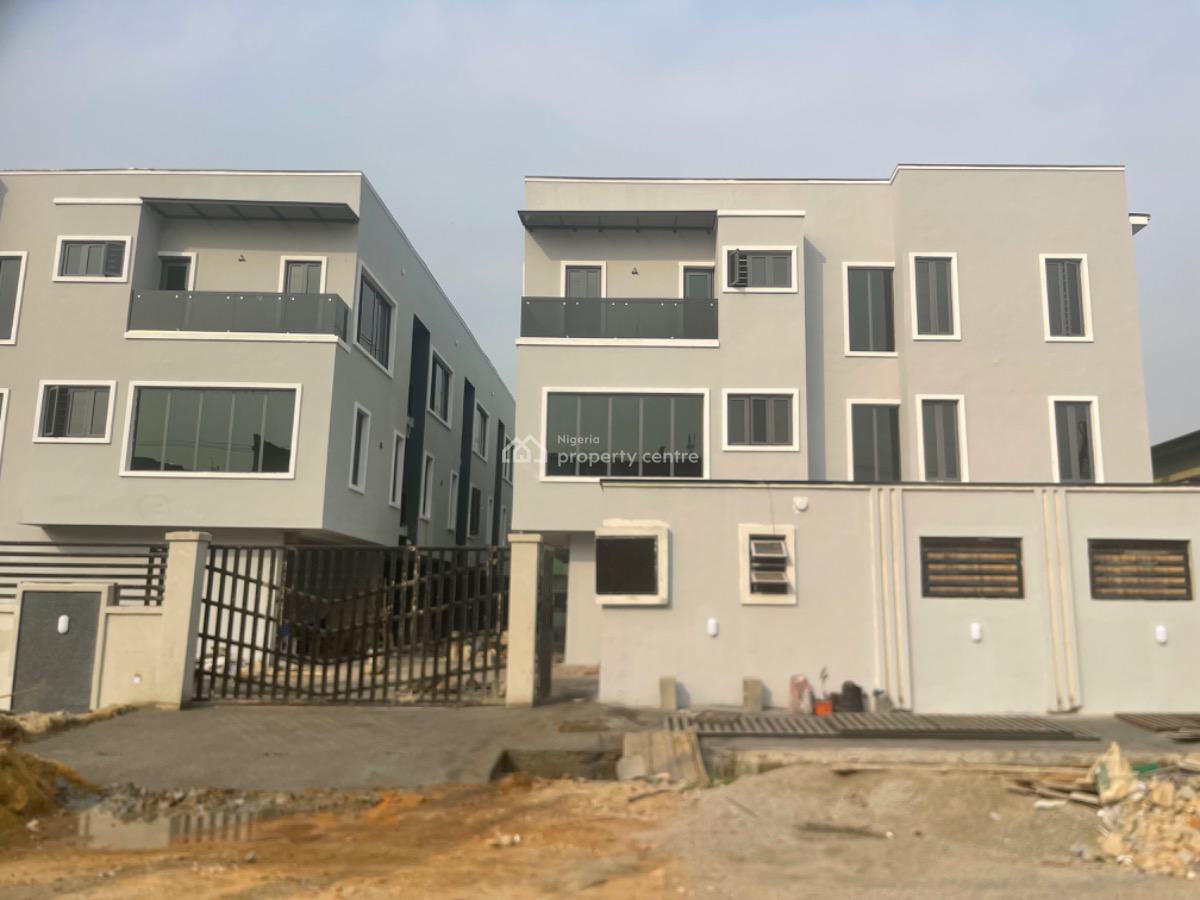 Service 4 Bedroom Terrace Duplex with a Bq, Ogba Ikeja Lagos, Ikeja, Lagos, Terraced Duplex for Sale
