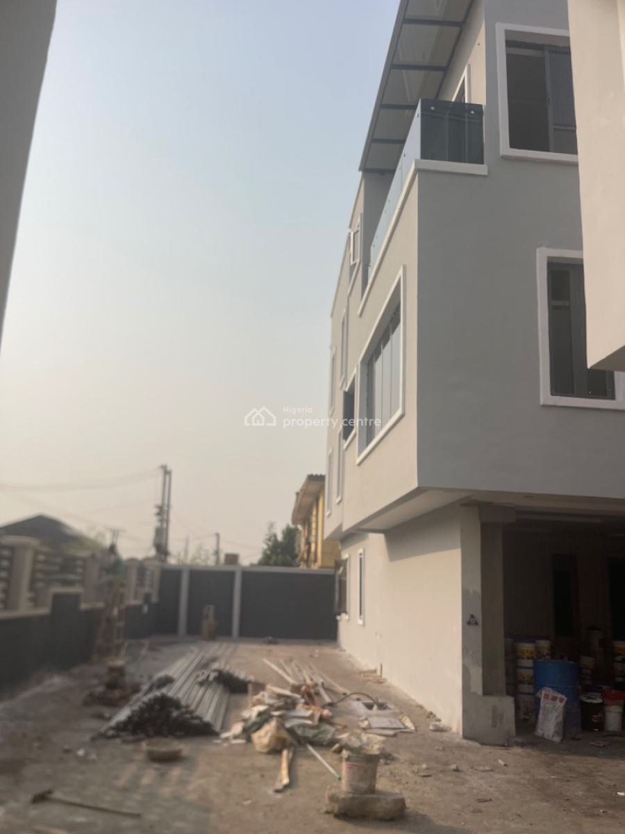 Service 4 Bedroom Terrace Duplex with a Bq, Ogba Ikeja Lagos, Ikeja, Lagos, Terraced Duplex for Sale