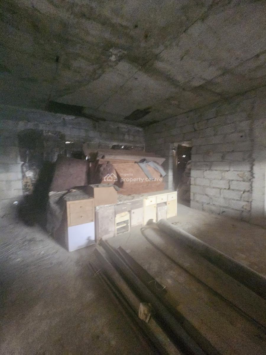 Massive 4 Bedroom Semi-detached Duplex with Basement (carcass), Naf Valley Estate, Asokoro District, Abuja, Semi-detached Duplex for Sale