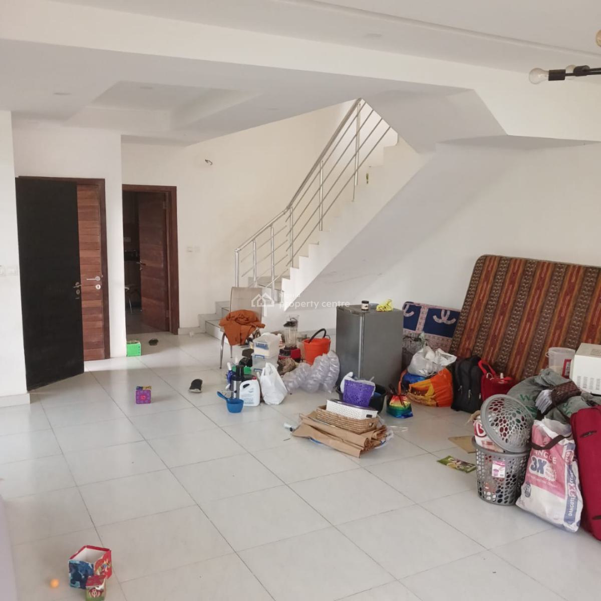 Fantastic 4 Bedrooms Terrace Duplex, Atlantic View Estate, Alpha Beach Road, New-road Bustop, Igbo Efon, Lekki, Lagos, Terraced Duplex for Rent