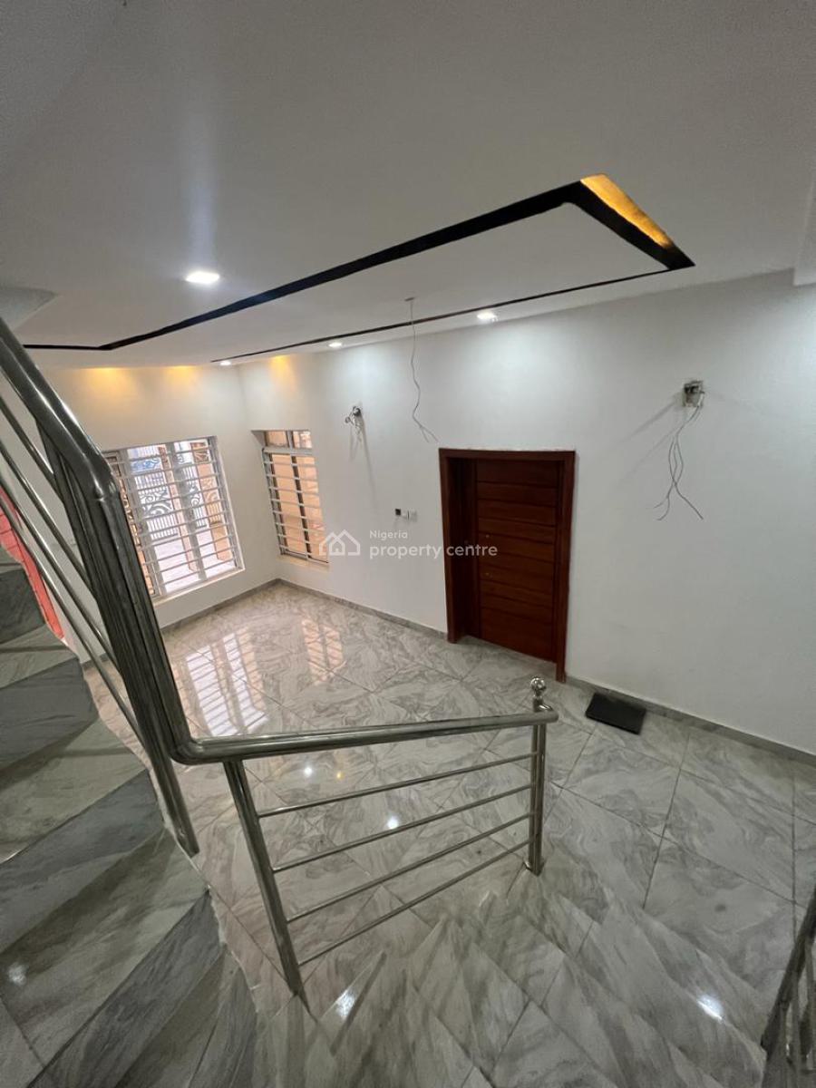 Newly Built 4 Bedroom Terrace Duplex, Self Compound with 24 Hours Light, By Adesanya, Ajah, Lagos, Terraced Duplex for Rent