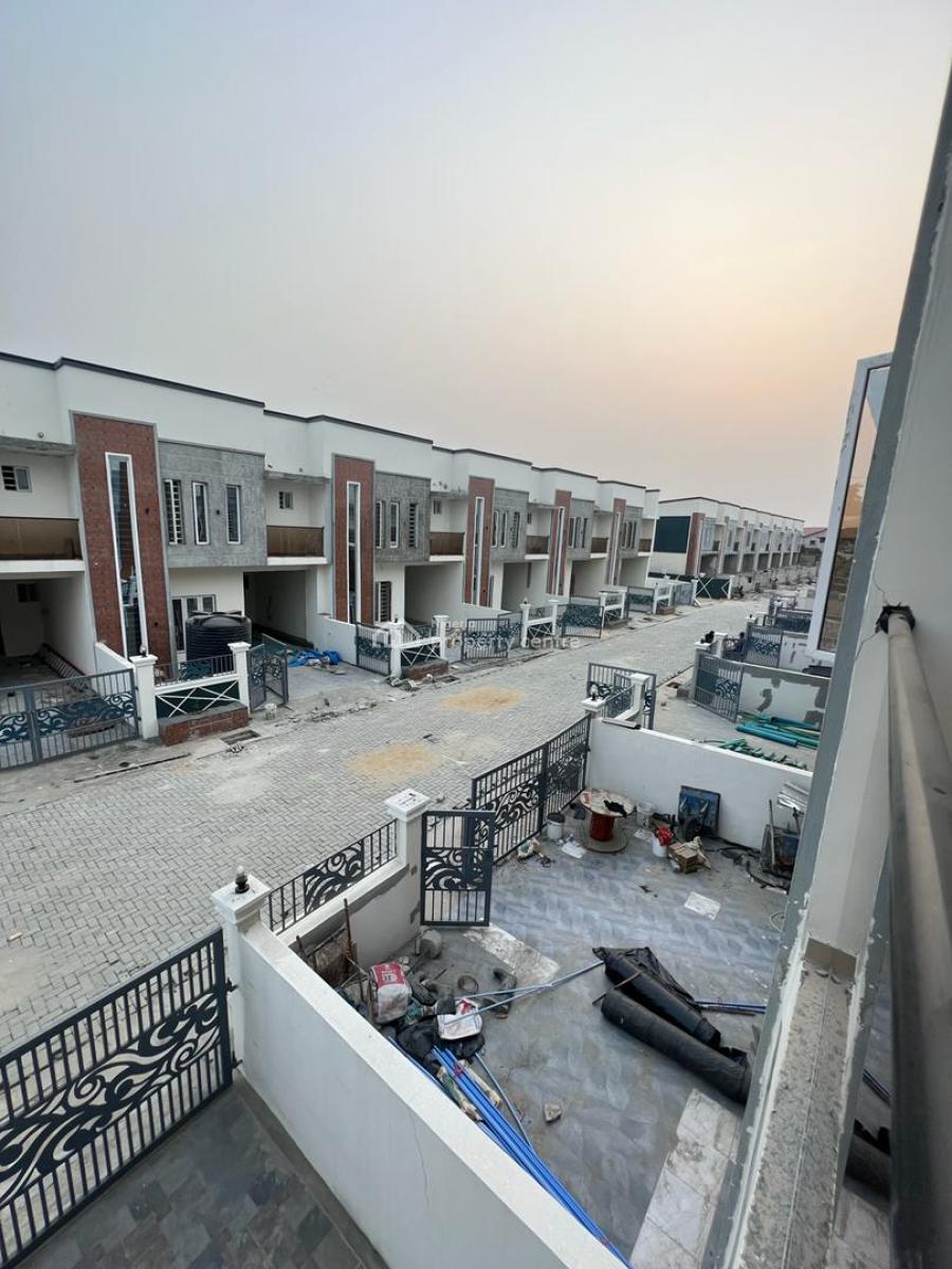 Newly Built 4 Bedroom Terrace Duplex, Self Compound with 24 Hours Light, By Adesanya, Ajah, Lagos, Terraced Duplex for Rent